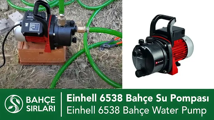 Einhell 6538 Bahçe Su Pompası