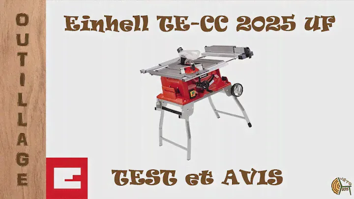 Einhell TE-CC 2025 UF Test et avis complet #Einhell