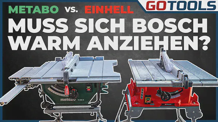 Revolution, die zweite? Tischkreissägen Metabo TS 254 M und Einhell TE-CC 250 UF | inkl. Verlosung