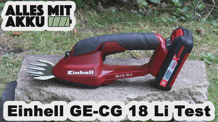 Einhell GE CG 18 Li Gartenschere Test | ALLES MIT AKKU