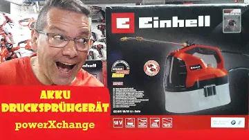 Einhell Akku Drucksprühgerät GE-WS 18/35 Li powerXchange #einhellharry #einhell_ag