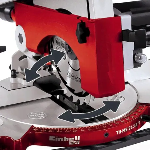 Пила торцовочная сетевая EINHELL TC-MS 2112 T [4300317]-4